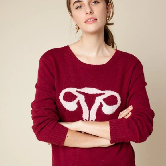 NWT Rachel Antonoff RANDY'S REPRODUCTIVE SYSTEM SWEATER - Picture 4 of 7